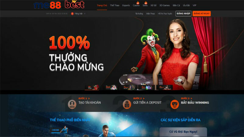 Me88 là một trang web hàng đầu